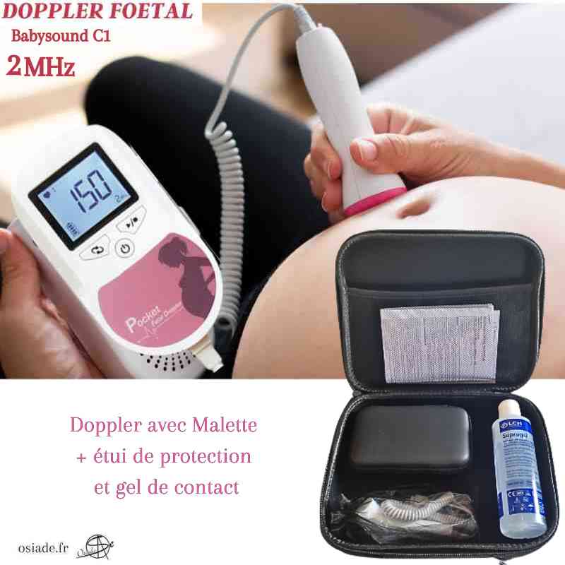 BabySounds Doppler Fœtal avec affichage numérique des battements