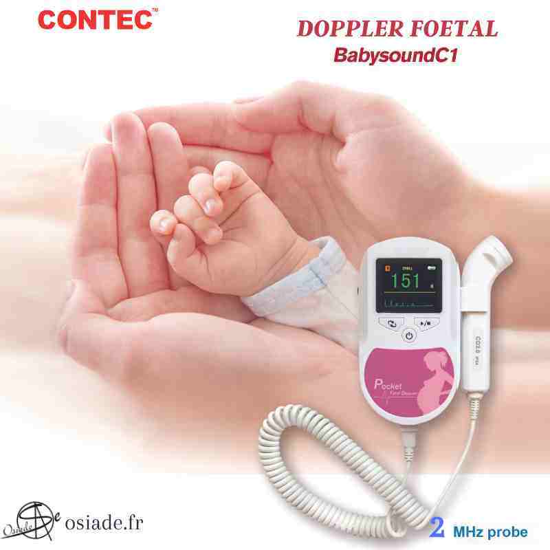 Doppler fœtal portable pour écouter le cœur de bébé