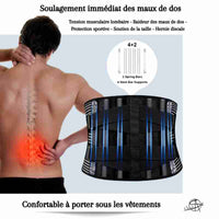 Achetez la ceinture de soutien pour traiter la scoliose.