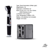 Achetez notre kit otoscope complet avec un étui pour otoscope, un Otoscope et 8 spéculums. I Osiade France.