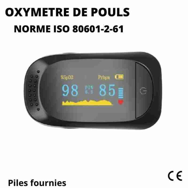 Kit iHealth Oxymètre de Pouls PO2 et iHealth Track - Tensiomètre Bras pour  Mesure Tension Artérielle, Pouls - 99 Mémoires